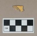 Ceramic, buff-bodied refined earthenware body sherd