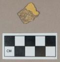 Ceramic, yellowware body sherd, undecorated