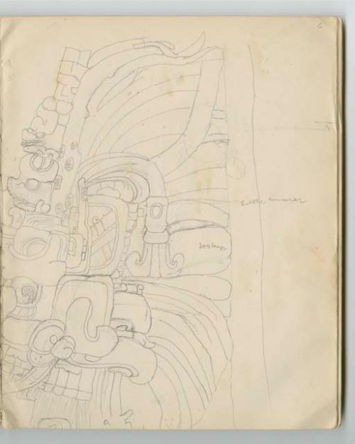 Notebook "Las Ruinas de Tzendales", page 6