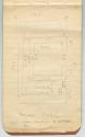 Notebook "Planchon de las Figuras", page 41 floor plan