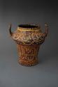 Decorated ritual ceramic vase for the hallucinogen yagé (ayahuasca)