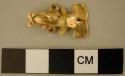 Small gold effigy - frog