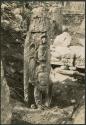 Stela 8, with figure holding decapitated head