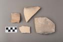 50 Avetche white potsherds - H variety