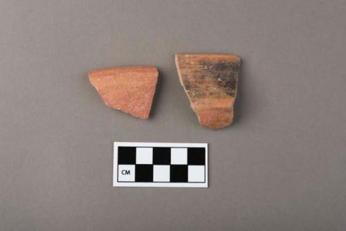 35 Yaltata orange potsherds