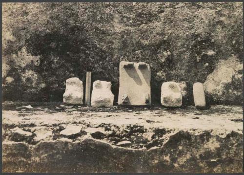 Corn grinder, metate and mano