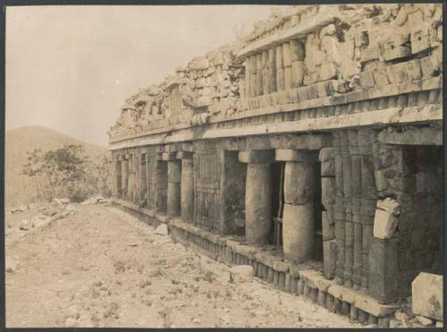 Kabah, Yucatan, palace, left wing, second story