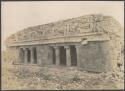 Kabah, structure 1, upper story facade, east wing