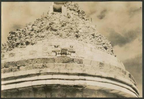 Caracol, mask panel over western doorway