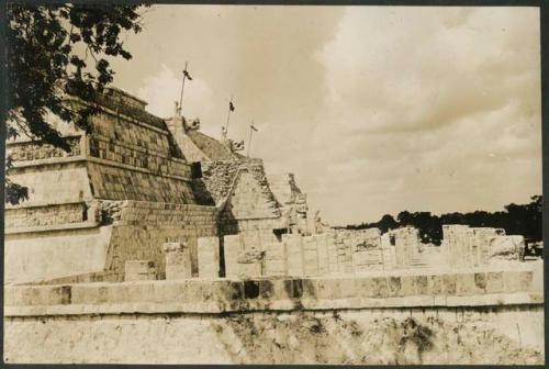 Temple of Warriors, Northwest Colonnade