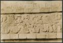 Temple of Warriors, detail of sculptured frieze
