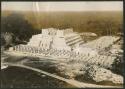 Temple of Warriors, view from Castillo