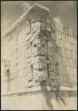 Temple of Warriors, mask panels at the southwest corner