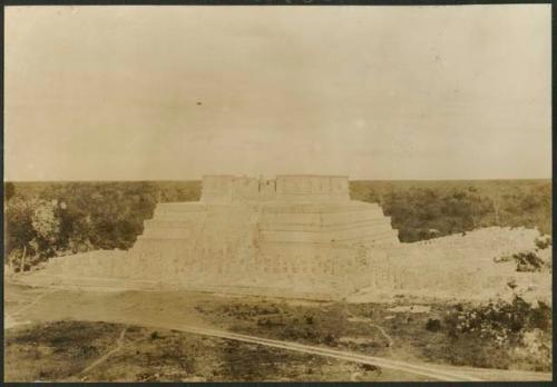 Temple of Warriors, at end of 1928 field season