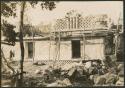 Temple of Three Lintels, repair of upper zone