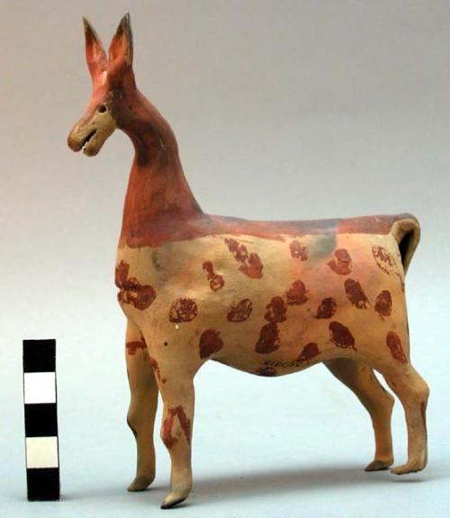 Pottery llama - used in fiesta of sta. barbara