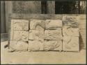 Temple of Chac Mool, sculptured stone panel from fill