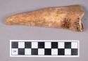 Faunal remains, bone fragment