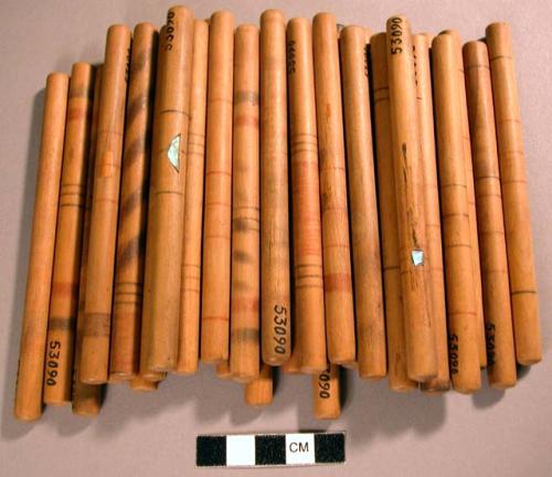 Set of gambling sticks