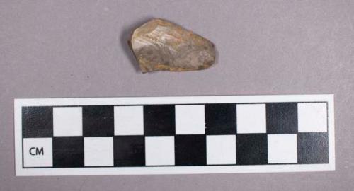 Chipped stone, biface fragment