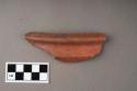 105 potsherds - Red ware