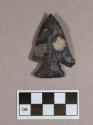 Chipped stone, projectile point, corner-notched