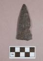 Chipped stone, projectile point, triangular