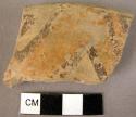 Rim potsherd - polychrome, three color ware (Wace & Thompson, 1912, Type B3#)