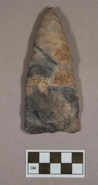 Chipped stone, biface, triangular