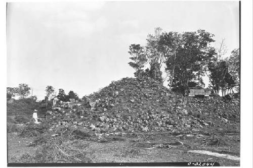 West end of Mercado before excavation