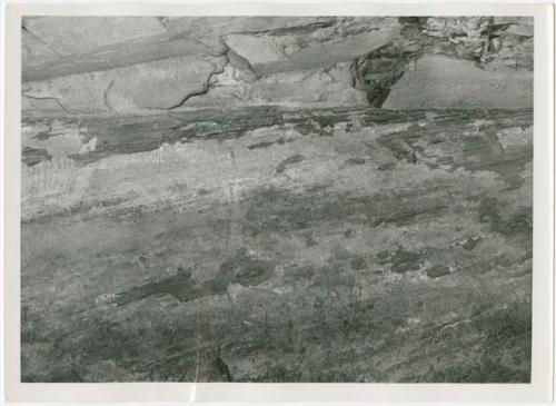 Petroglyph with human figures