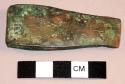 Copper axe blade