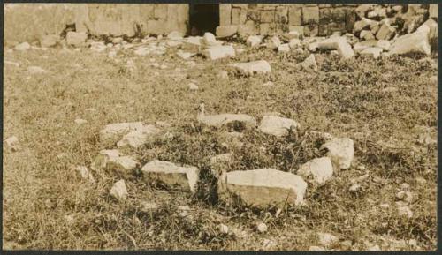 House of the Deer, terrace in front