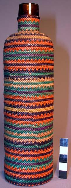 Basketry; covered bottle