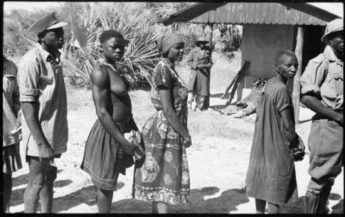 People standing in a line