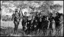 Group of people standing near Abenab mine