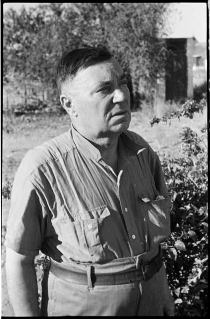 Unidentified man at Abenab Mine