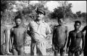 Group of men standing in a line