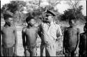 Group of men standing in a line