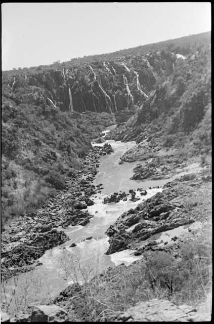 Ruacana Falls, rapids