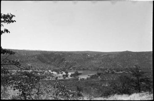 View below Ruacana Falls