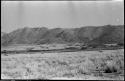 Landscape, with hills in background