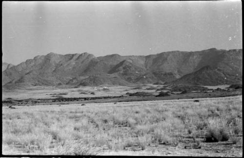 Landscape, with hills in background