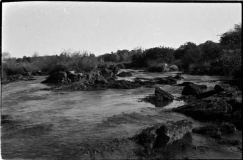 Ruacana Falls, headwaters