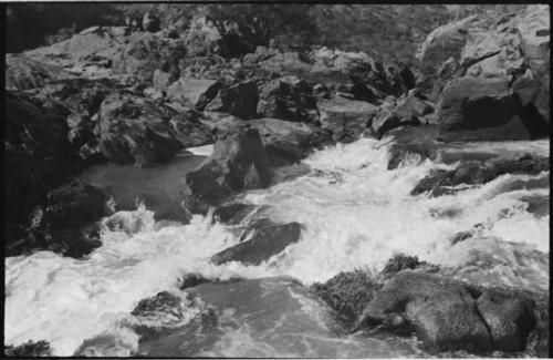 Rapids at Ruacana Falls