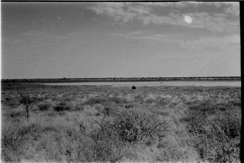 Landscape; truck in the distance