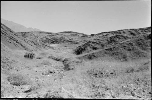 View of hills