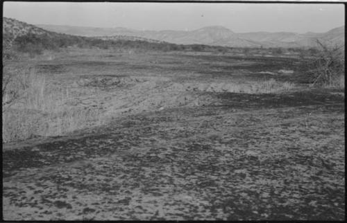 Landscape, with hills in the distance