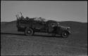 Expedition truck, after being pushed out of the sand