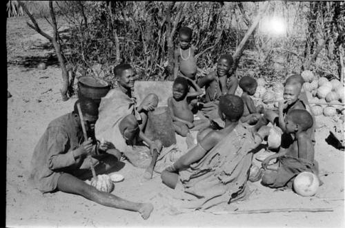 Group at Chukudu sitting